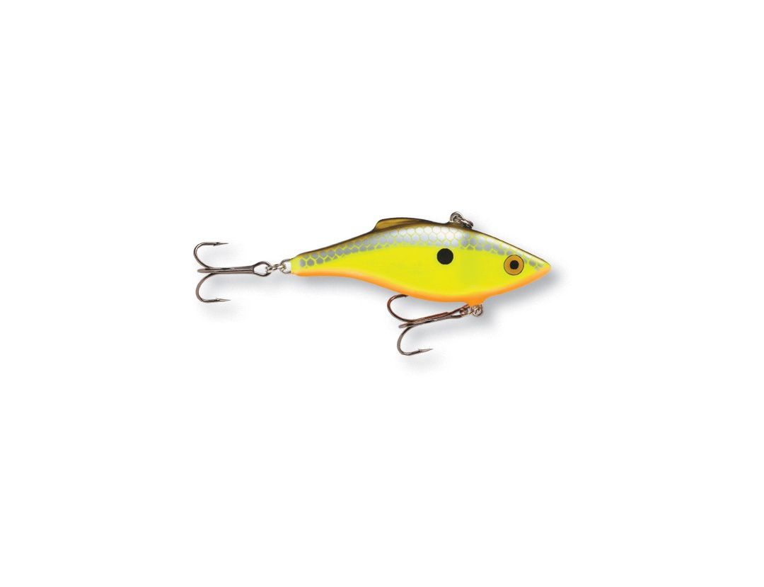 RATTLIN’ RAPALA RNR08 CHARTREUSE SHINER