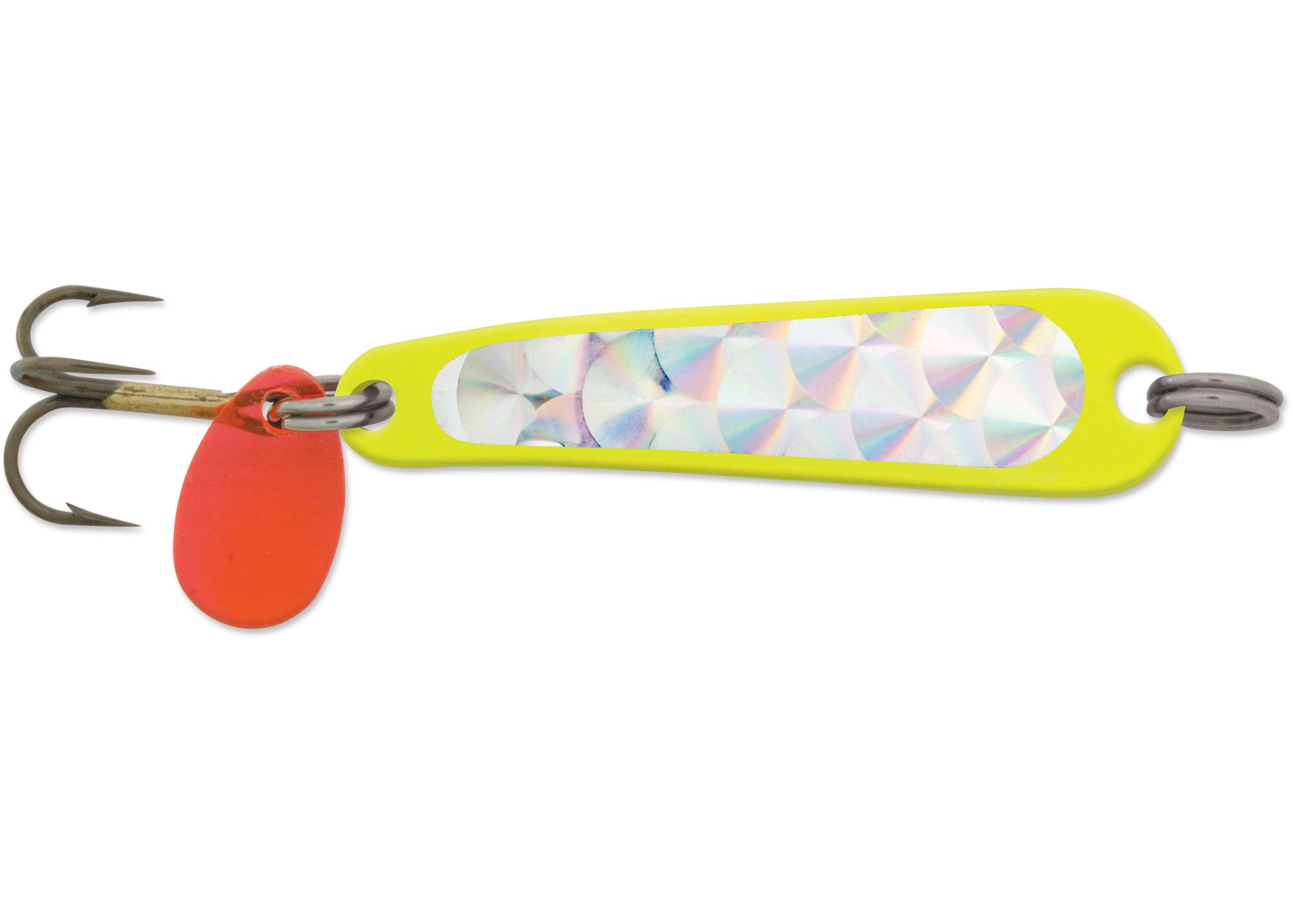 HUS-LURE 018 CHARTREUSE/SILVER PRISM-LITE