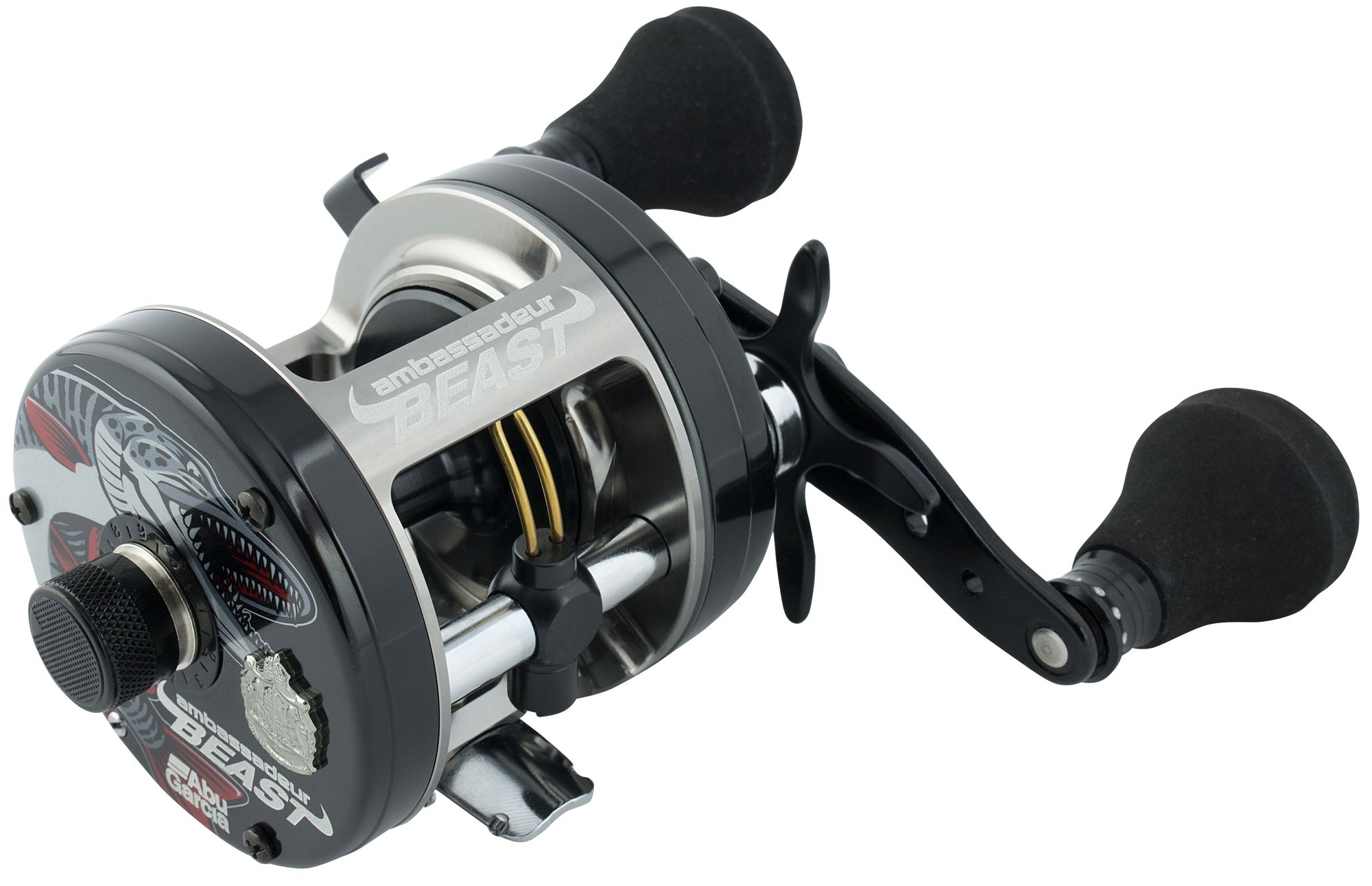 Abu garcia Ambassadeur Beast HD Baitcasting Reel Black