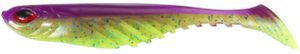 POWERBAIT RIPPLE SHAD 11 CM PURPLE CHARTREUSE