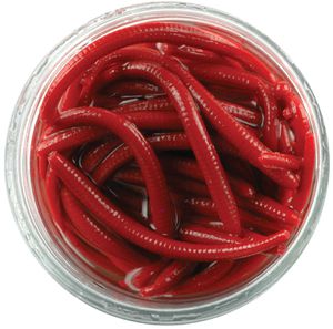 GULP! ALIVE ANGLE WORM 5 CM RED WIGGLER