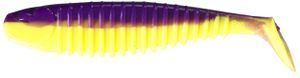 FLEX SLIM SHAD 10 CM PURPLE CHARTREUSE