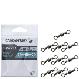 SWIVEL BLACK NICKEL X10 12