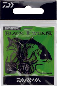 HAMEÇON BLACK WIDOW CARPE TYPEB N° 6 BWHKB06