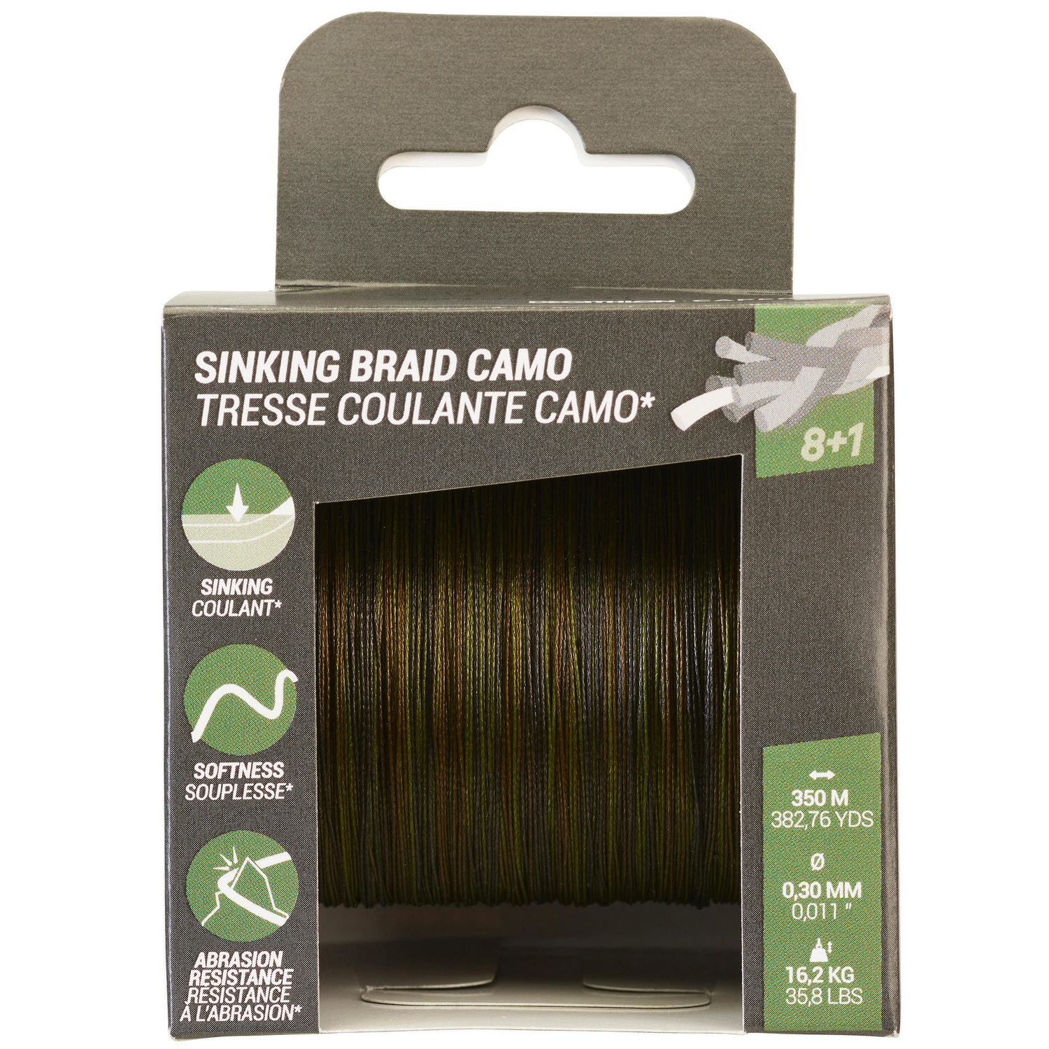 Caperlan CRP SINKING BRAID CAMO TRESSE COULANTE 20/100 500M