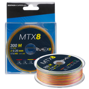 TX 8 MULTICOULEUR MTX8 MULTICOLORE 300M 20/100