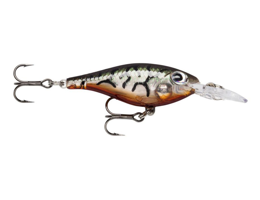 ULTRA LIGHT SHAD ULS04 GLASS LUCENT TIGER UV