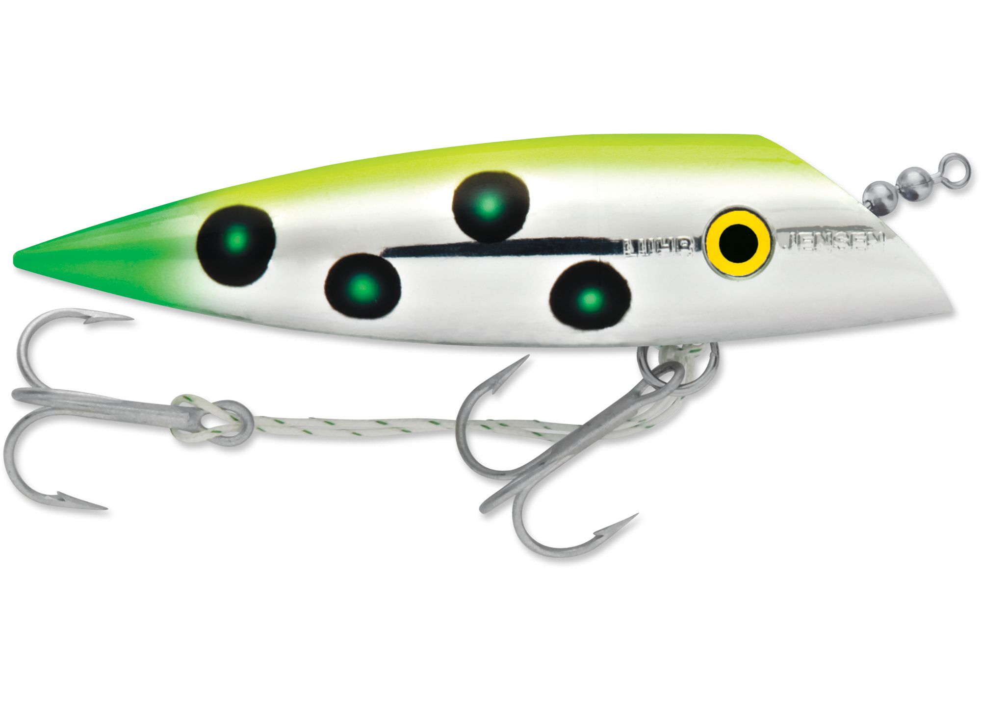 Luhr-Jensen Rattling J-Plug Salmon Lure (Everglo Blue Top