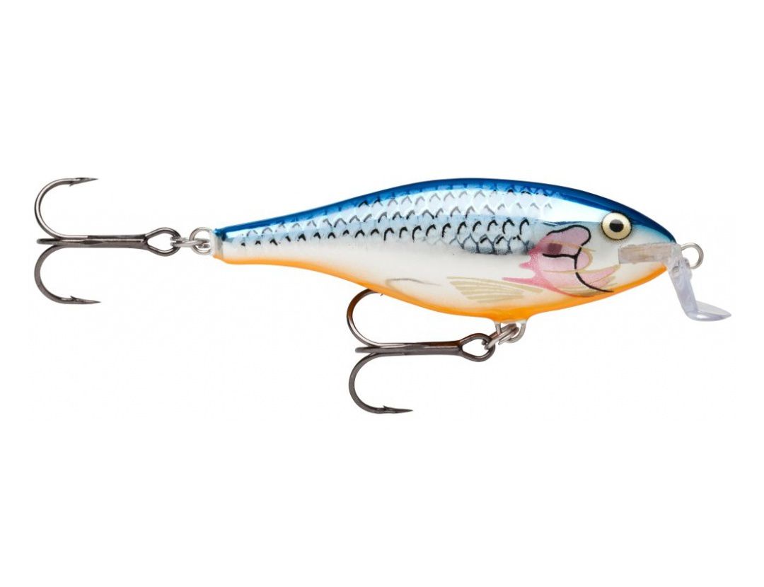 SHALLOW SHAD RAP SSR07 SILVER BLUE SHALLOW SHAD RAP SSR07 SILVER BLUE