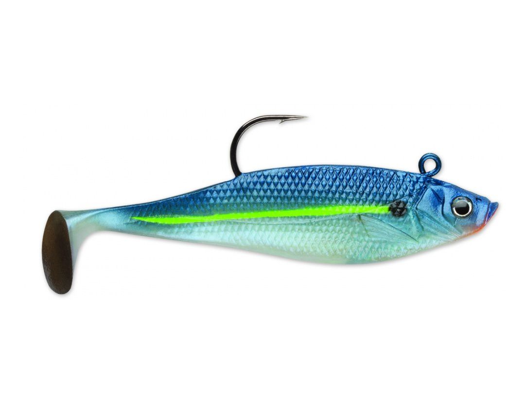 SEA MONSTERS ULO SHAD 13 CM U09 Dark Green B, 3 Ud