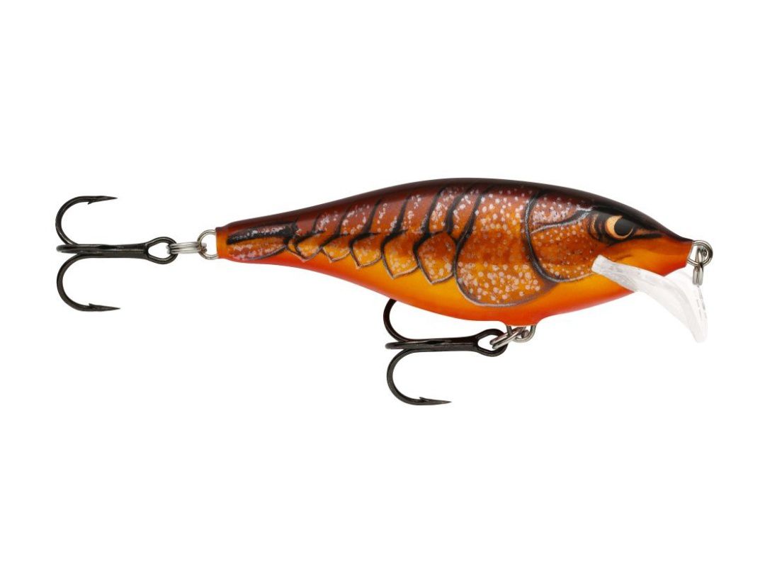 SCATTER RAP SHAD SCRS05 DARK BROWN CRAWDAD