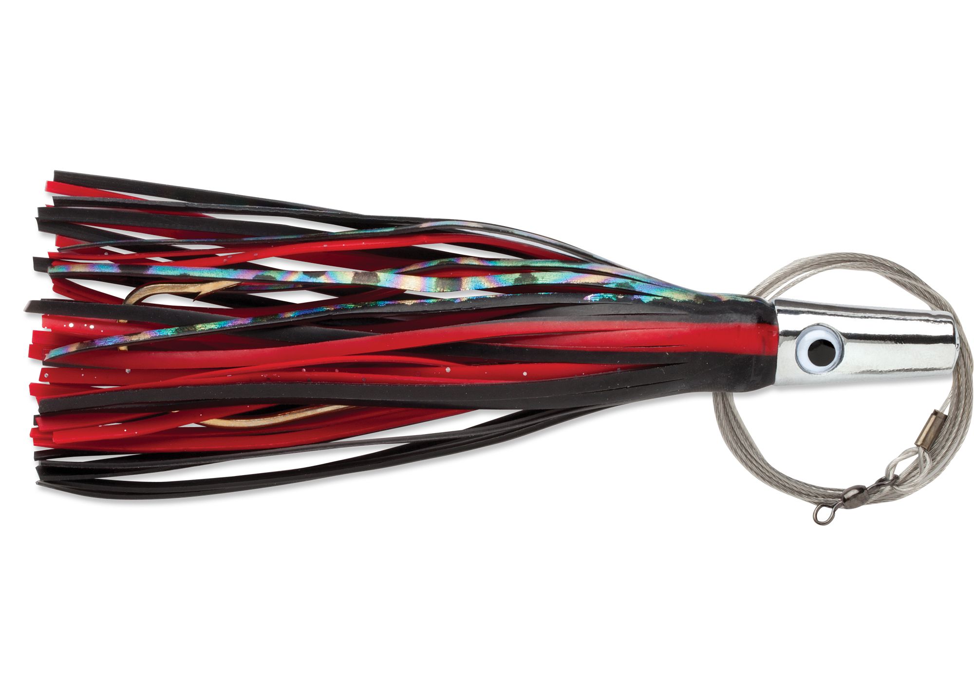 WAHOO CATCHER RIGGED WCR6 RED BLACK