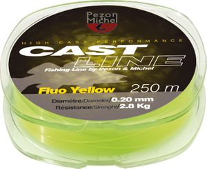 CAST LINE FLUO YELLOW 0,30