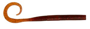 C'EEL WORM 10CM 100 BROWN OIL RED FLAKE