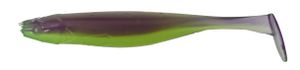 MAGIC FAT SHAD 2.5" PURPLE CHARTREUSE