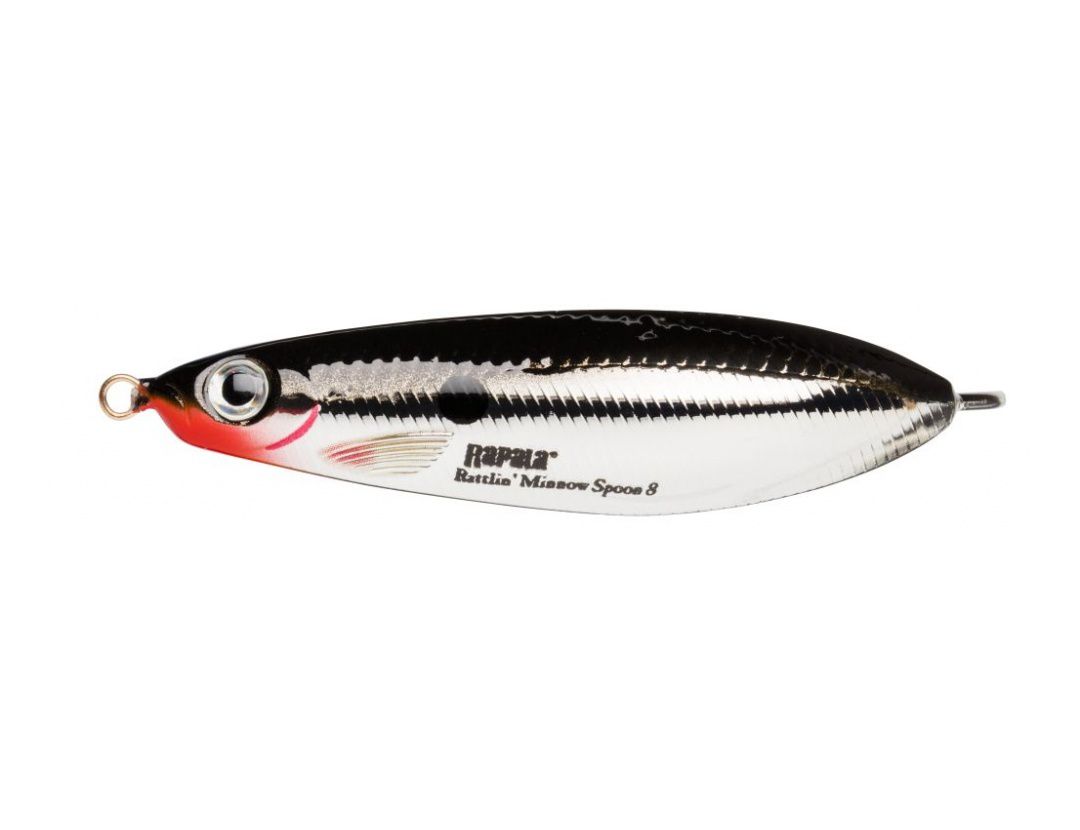 RATTLIN' MINNOW SPOON RMSR08 CHROME