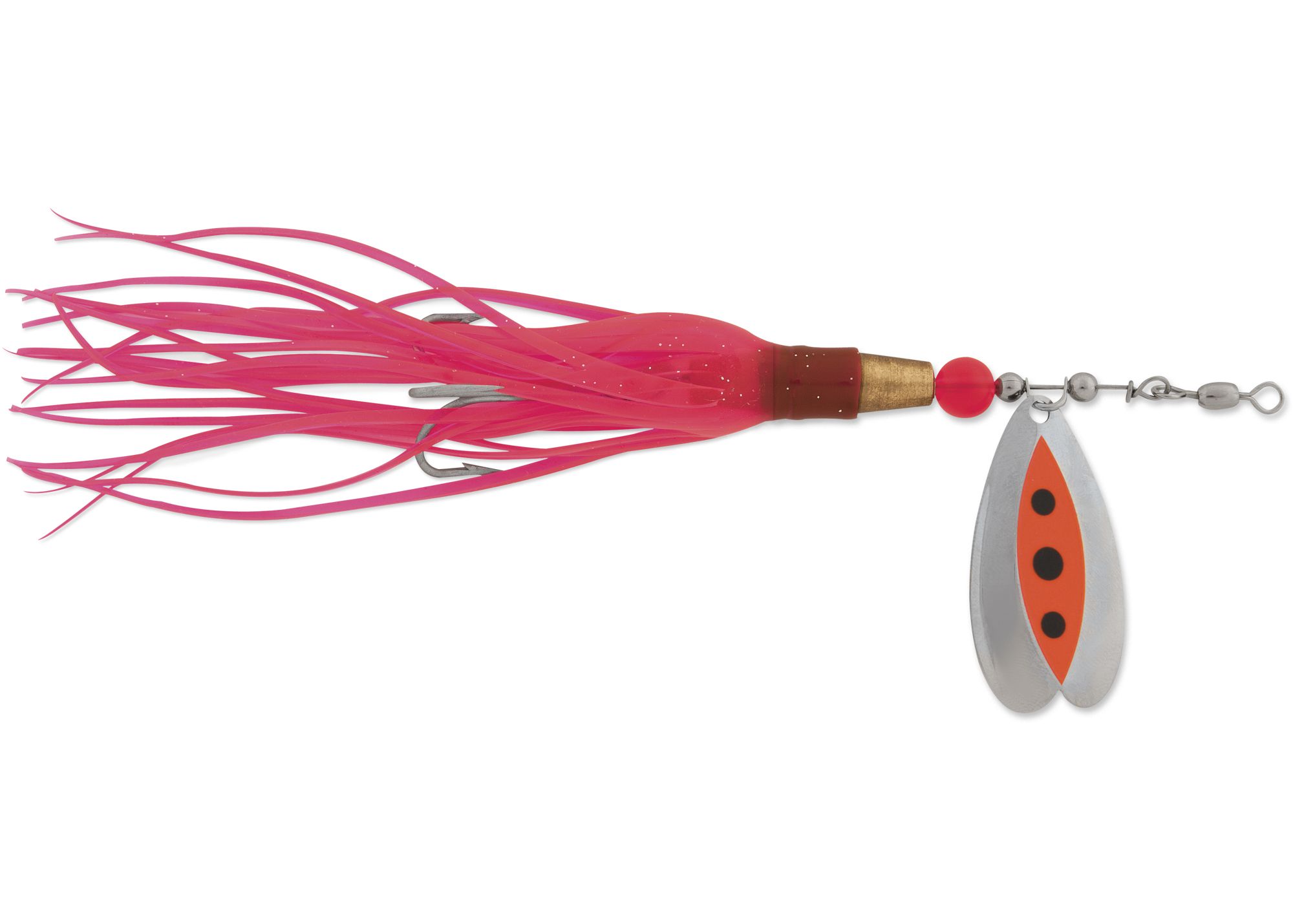 COHO BOLO 2533-058 NICKEL/RED/FIRE RED