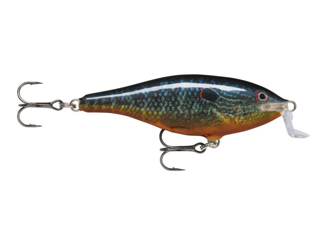 SHALLOW SHAD RAP SSR09 LIVE PUMPKINSEED SHALLOW SHAD RAP SSR09 LIVE PUMPKINSEED