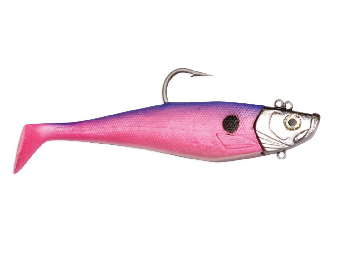 WILDEYE GIANT JIGGING SHAD WGJSD07 BUBBLE GUM SHAD