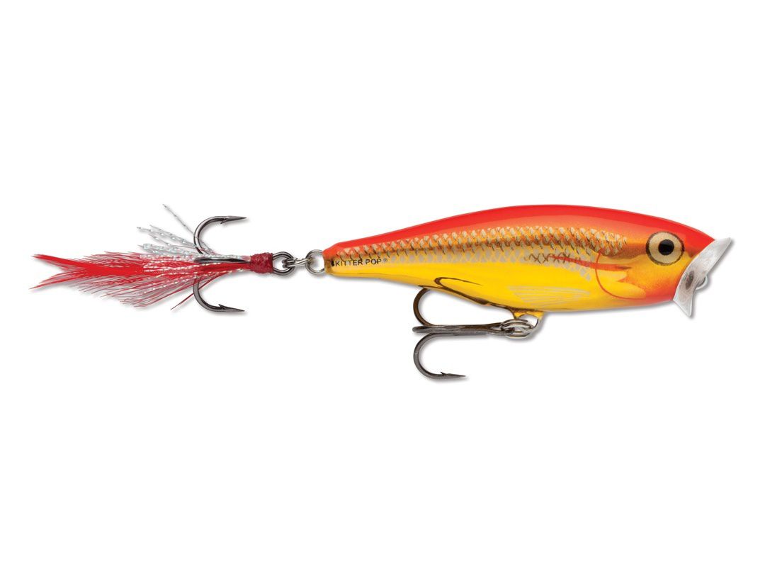 SKITTER POP SP05 STEEL GOLD FLUORESCENT RED