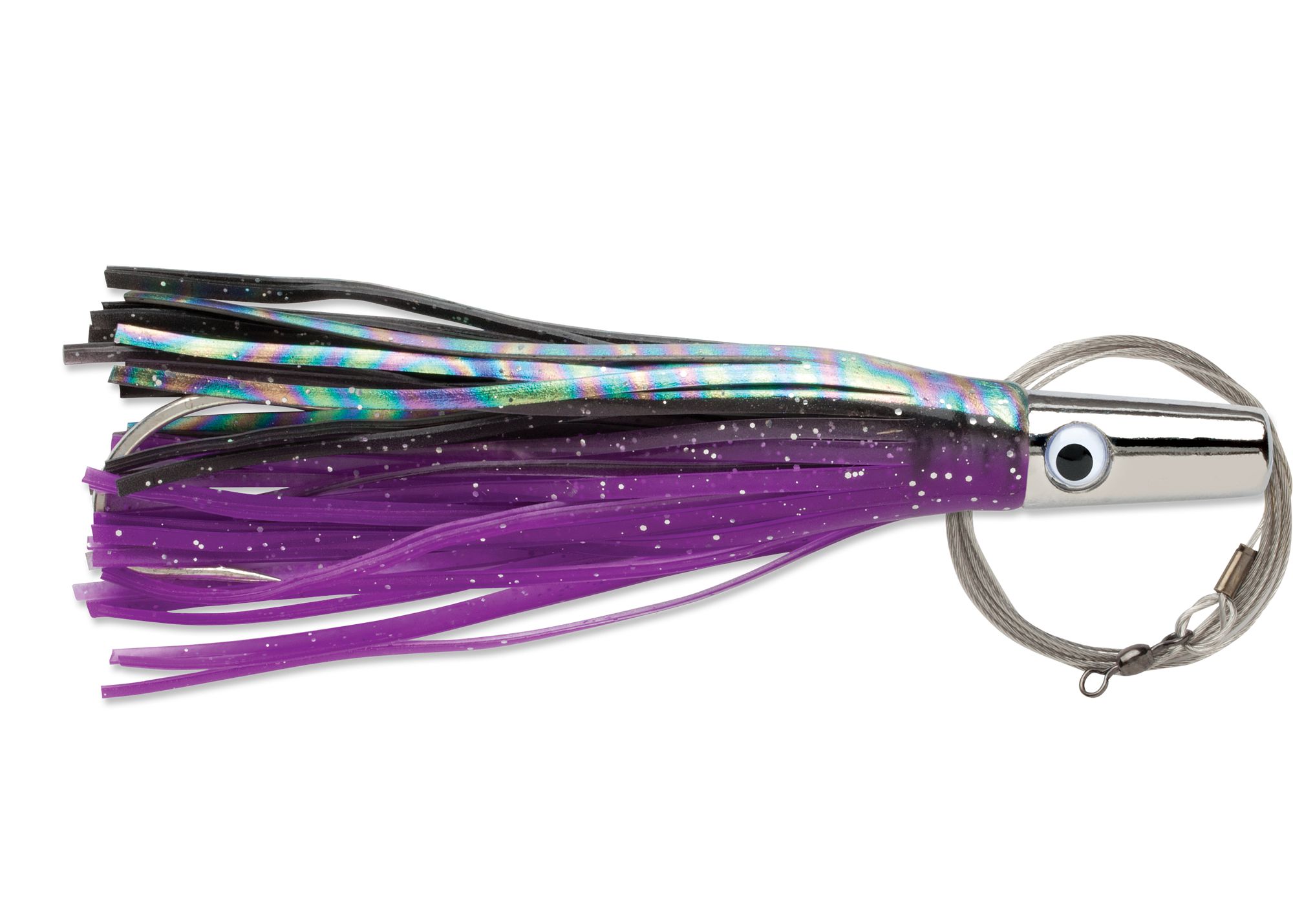 WAHOO CATCHER RIGGED WCR6 BLACK & PURPLE