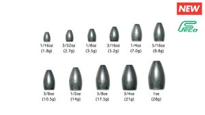 TUNGSTEN BULLET SINKER 3.5G