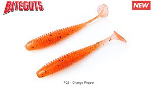 NINJA SHAD 2" F02 - ORANGE PEPPER