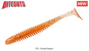 NINJA SHAD 3" F02 - ORANGE PEPPER