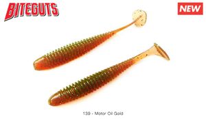 NINJA SHAD 2" 139 - MOTOROIL GOLD