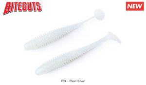 NINJA SHAD 2" F04 - PEARL SILVER