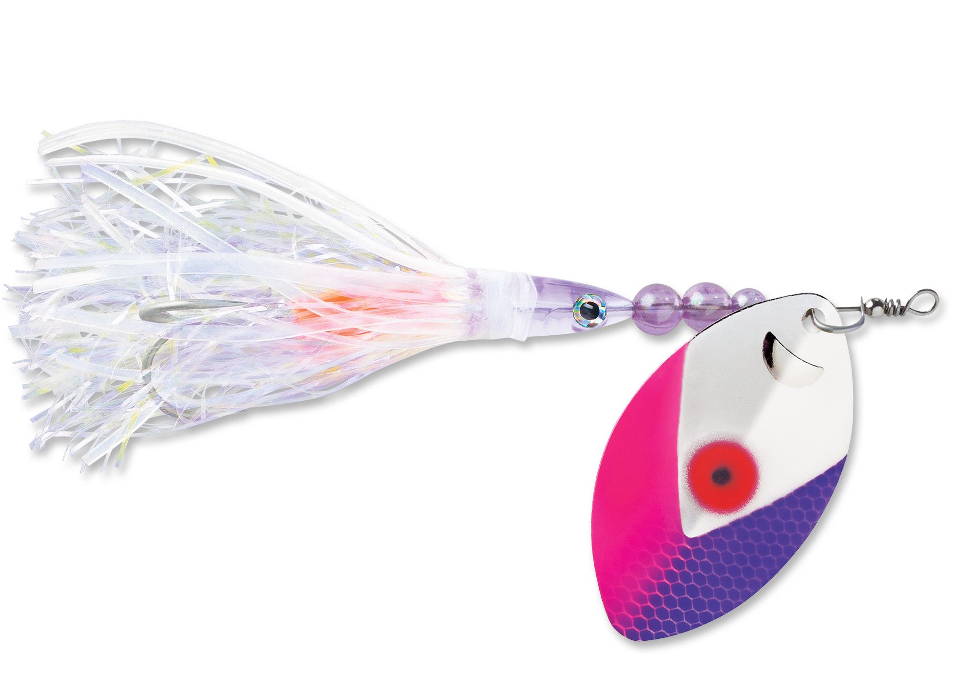 HYDRO VIBE HOOCHIE 2249-006 NICKEL PINK/ PURPLE UV