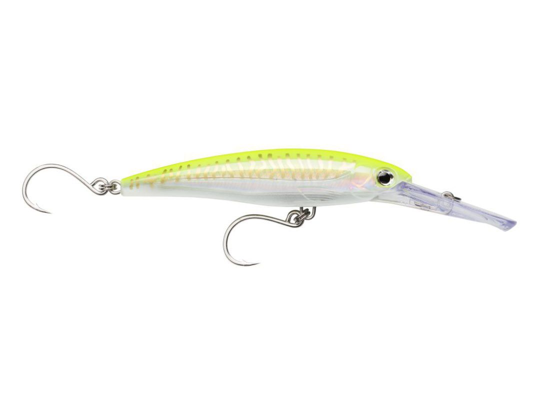 X-RAP MAGNUM SINGLE HOOK XRMAGS15 HOT CHARTREUSE UV