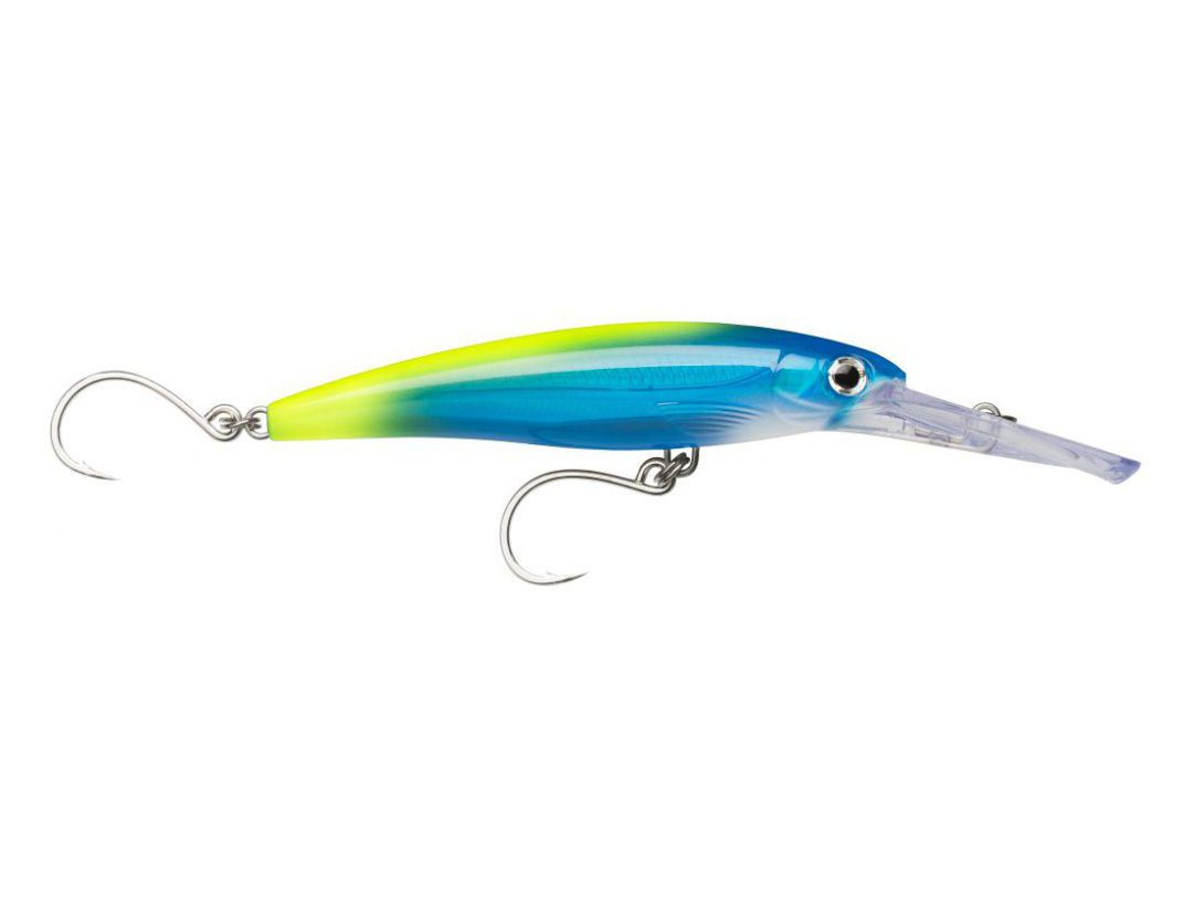 X-RAP MAGNUM SINGLE HOOK XRMAGS20 YELLOW FUSILIER UV