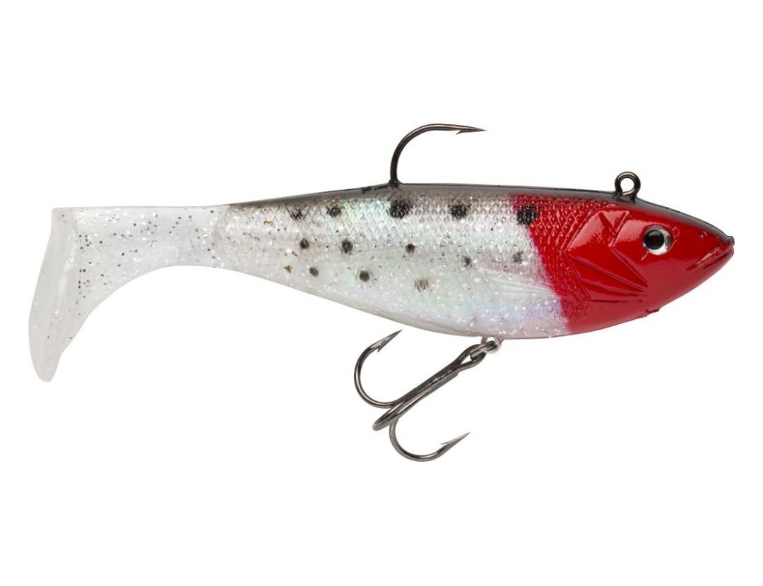 SUSPENDING WILD TAIL SHAD SWTS06 SPOTTED RED HEAD