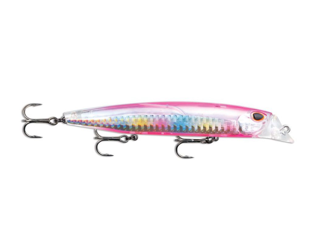 SO-RUN LIPLESS MINNOW SRLM120F PINK HOLO CANDY