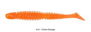 BUBBLING SHAD 4" 413 - CHIKA ORANGE