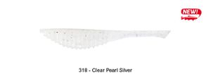 SHAD RINGER 2.4" 318 - PEARL SILVER