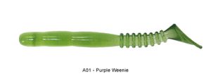 ROCKVIBE SHAD 3" A01 - PURPLE WEENIE