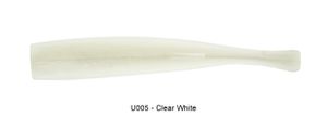 JIG-ZAG 4" U005 - CLEAR WHITE