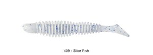 BUBBLING SHAD 3" 409 - SLICE FISH