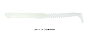 ROCKVIBE SHAD 4" UV001 - UV SUPER GLOW