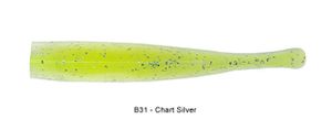 JIG-ZAG 4" B31 - CHARTREUSE SILVER