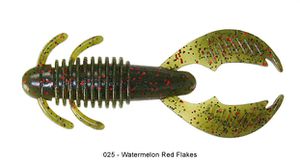 AX CRAW MAXI 4" 025 - WATERMELON RED FLAKE