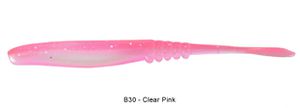 FLAT JERK 6" B30 - CLEAR PINK