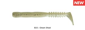 ROCKVIBE SHAD 2" B33 - GREEN SHAD