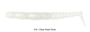FAT ROCKVIBE SHAD 5" 318 - PEARL SILVER