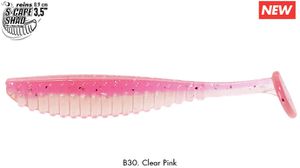 S-CAPE SHAD 3,5" B30 - CLEAR PINK