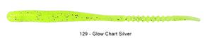 AJI CARO SWAMP 1.8" 129 - GLOW CHARTREUSE SILVER