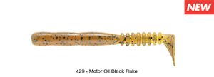 ROCKVIBE SHAD 2" 429 - MOTOR OIL PEPPER ROCKVIBE SHAD 2" 429 - MOTOR OIL PEPPER