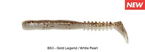 ROCKVIBE SHAD 2" B83 - WHITE GOLD LEGEND